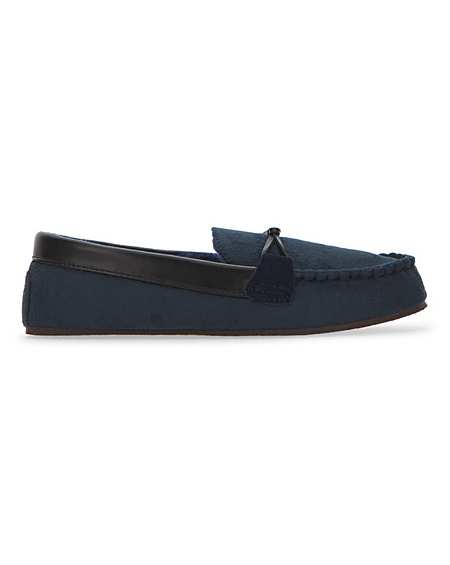 Wide fitting men's slippers 