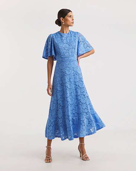 Joanna hope lace applique sales dress