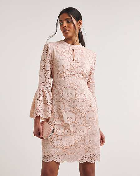 Joanna hope shop glitter lace dress