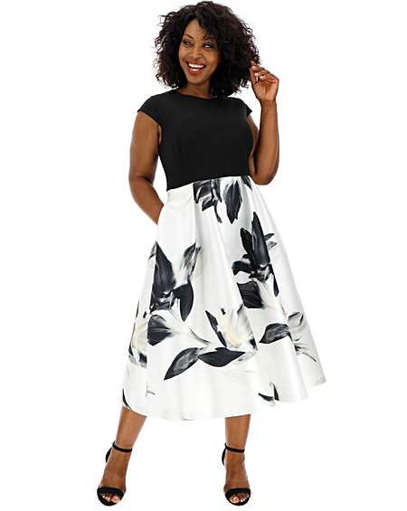 coast tina overlay dress