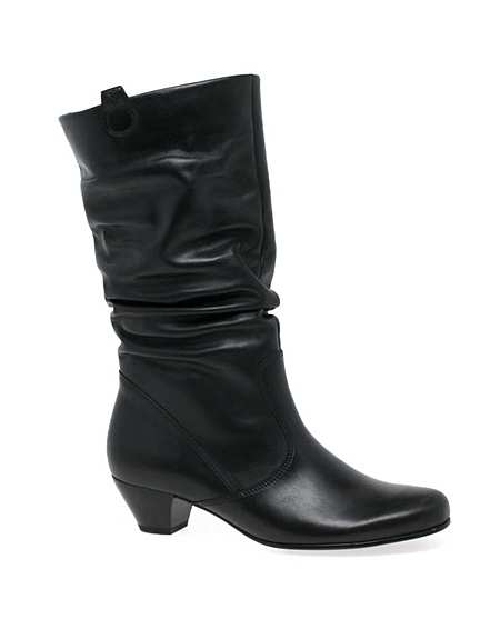 wide leather boots uk
