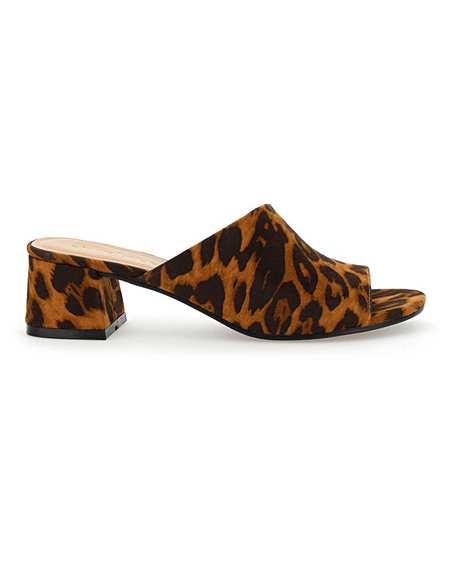 wide fit animal print shoes