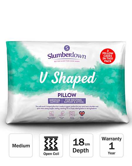 slumberdown v pillow