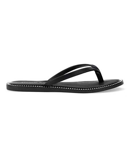 flip flops with cushioned sole