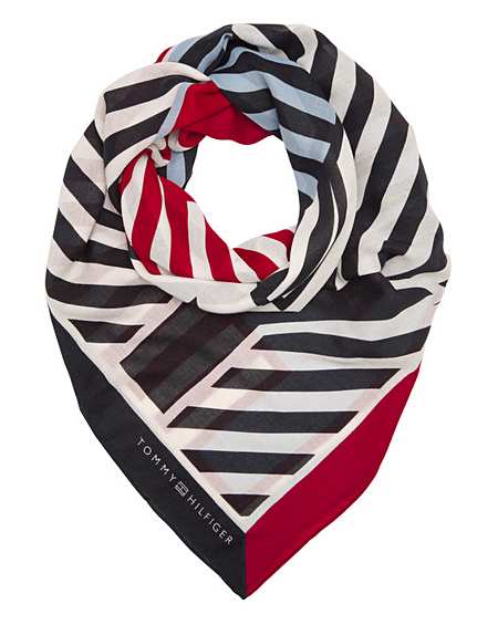 tommy hilfiger ladies scarf