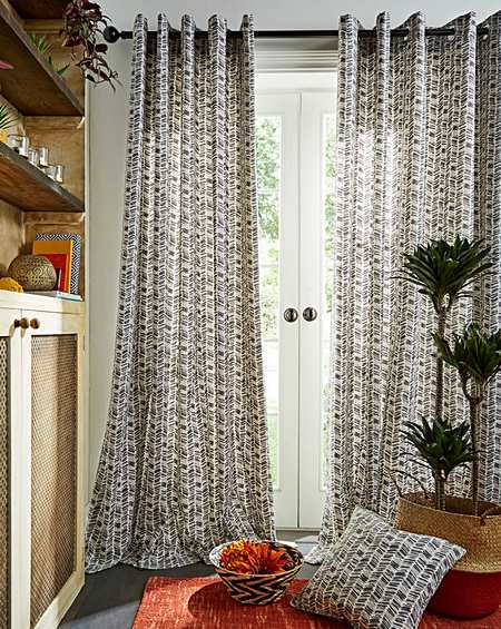 Grey Curtains Blinds Poles Home Garden Premier Man