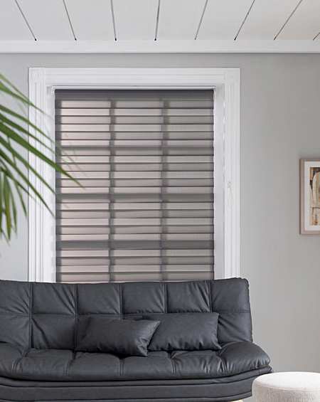 Grey Living Room Curtains Blinds Poles Home Garden