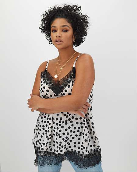 Womens Simply Be Drop Shoulder Glitter Top Simply Be
