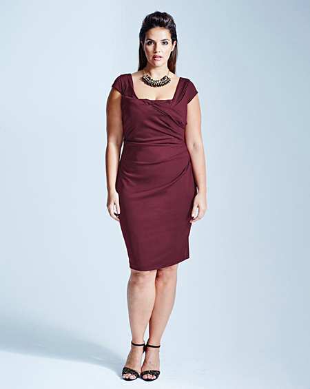 Coast Alva Scuba Dress | Simply Be