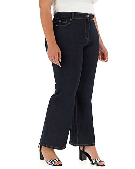 wide leg jeans size 16