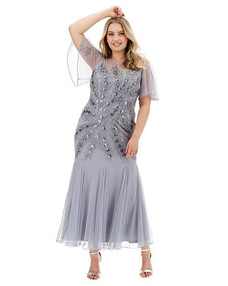 simply be silver dress