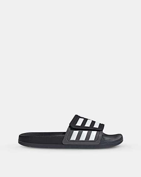 adidas slippers all black