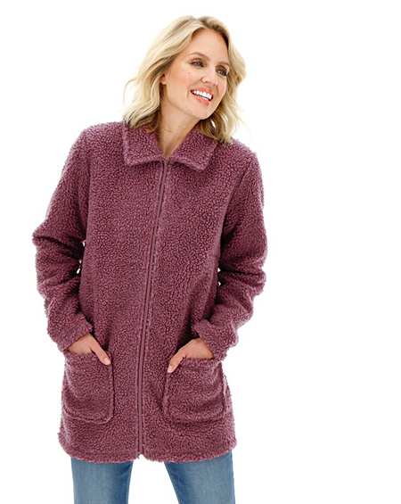jd williams ladies fleece jackets