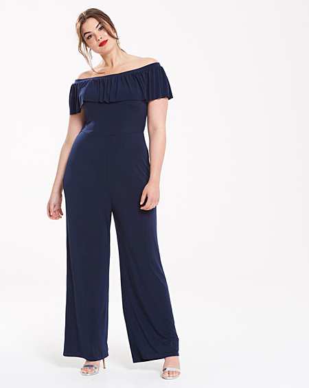 ax paris bardot jumpsuit