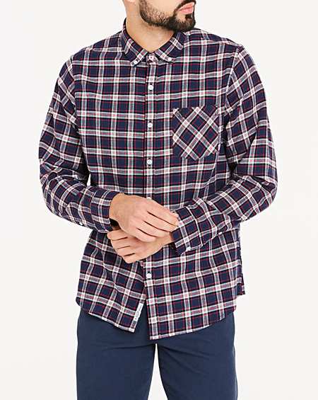 Original Penguin Check Flannel Shirt R 