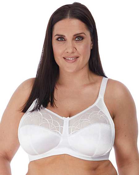 Elomi Cate Full Cup Non Wired Bra White