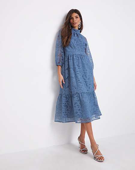 Joanna Hope Lace Midi Dress Marisota