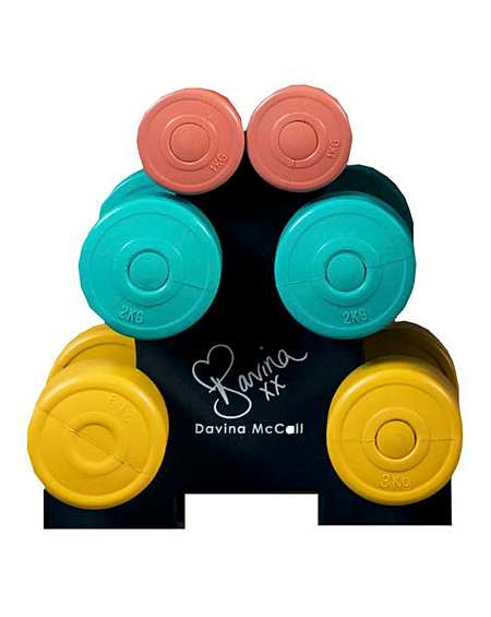 davina dumbbells set