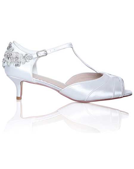 jd williams silver shoes