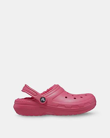 Classic lined holiday crocs hot sale