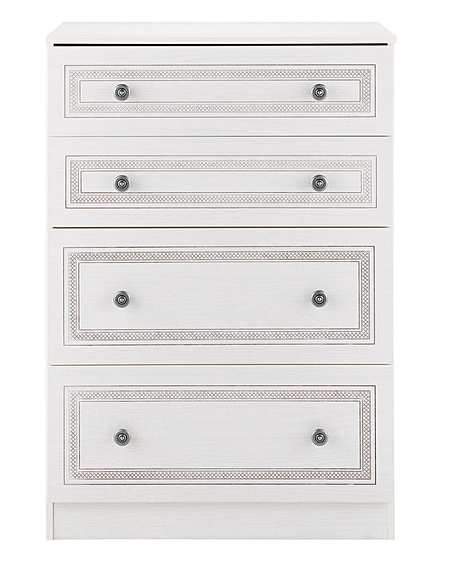 Richmond Assembled 4 Drawer Chest J D Williams