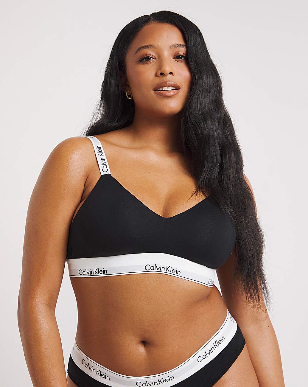 Calvin Klein Modern Cotton Bralette Simply Be