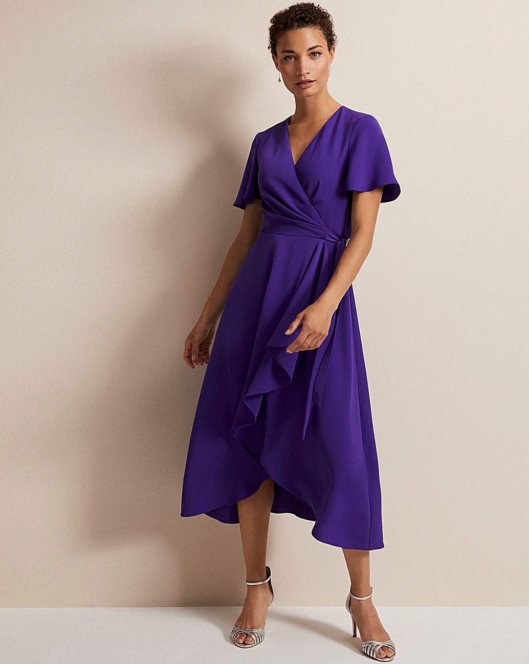 Phase Eight Julissa Frill Wrap Dress | Oxendales