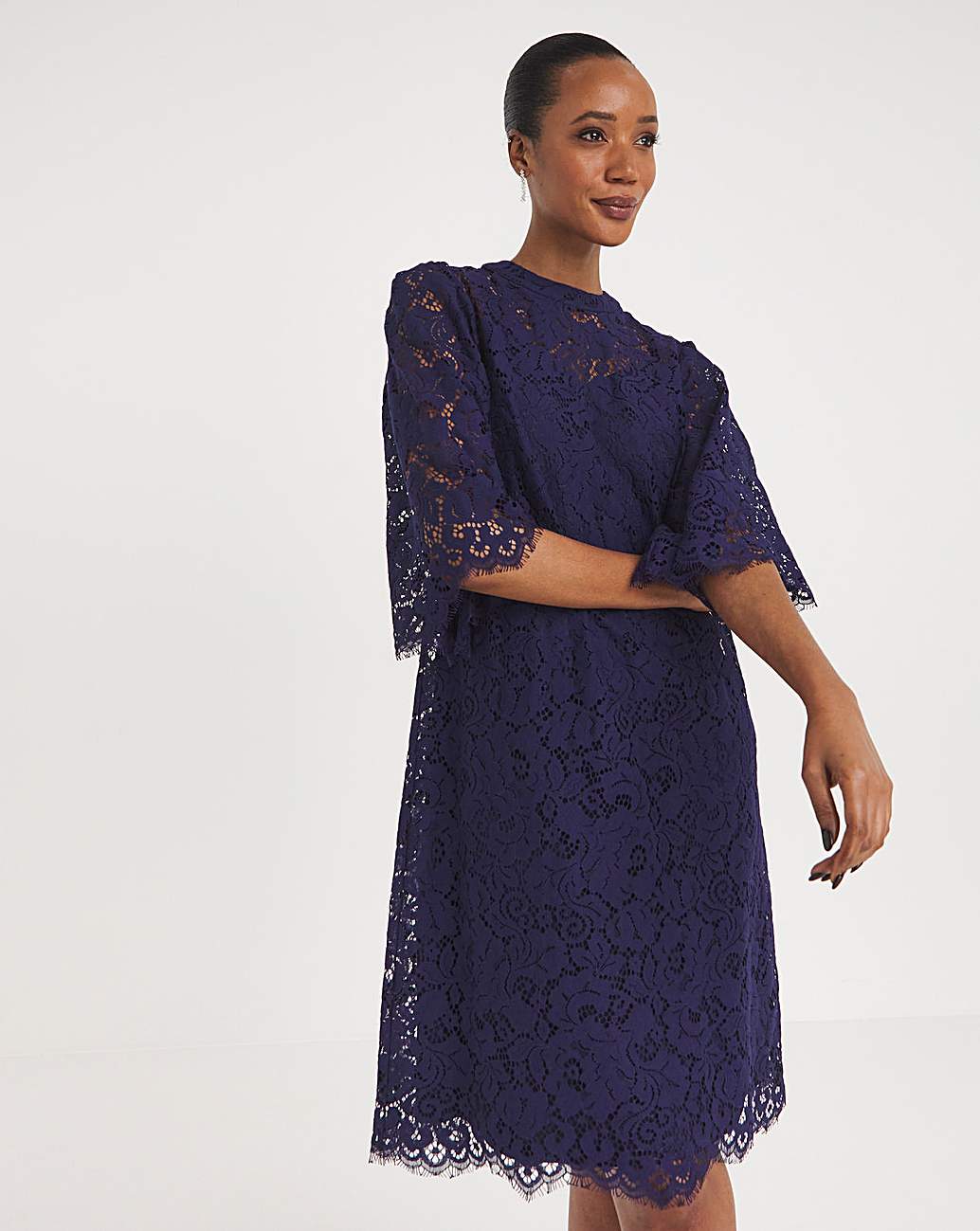 Joanna hope clearance lace applique dress