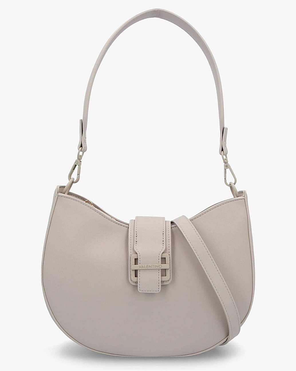 Valentino Bags Dejavu Grey Shoulder Bag Simply Be