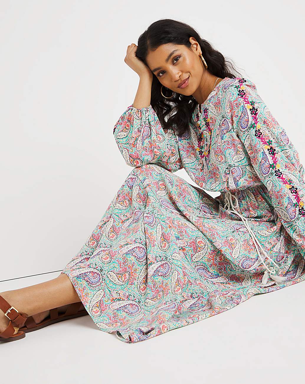 joe browns tantalising tiered dress