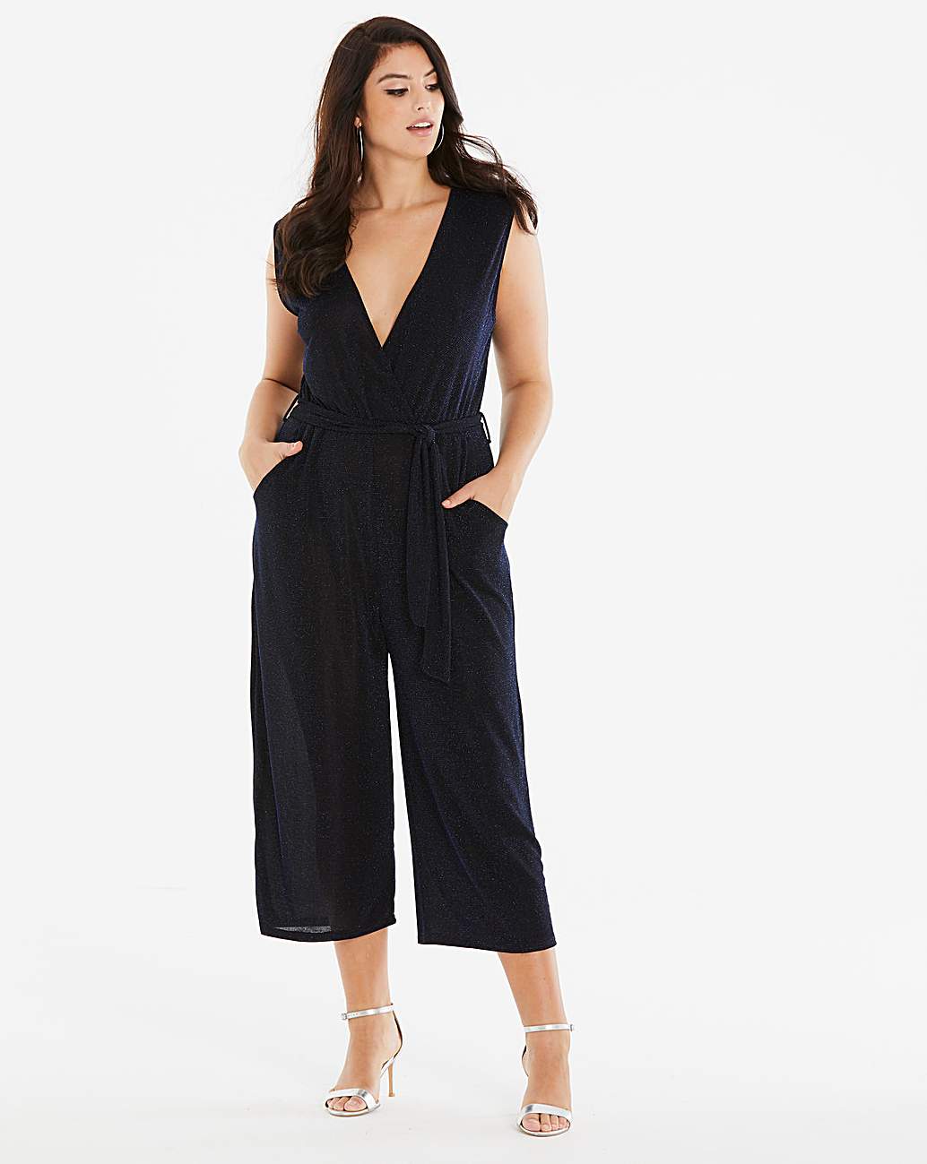 quiz glitter jumpsuit