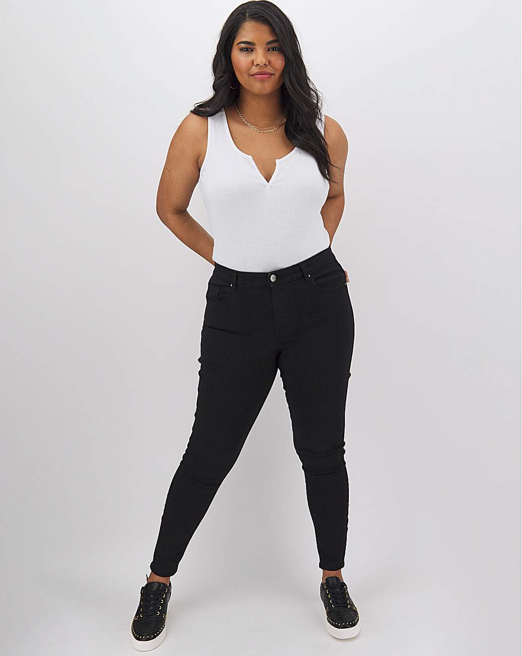 Lucy High Waist Skinny Jeans Long 