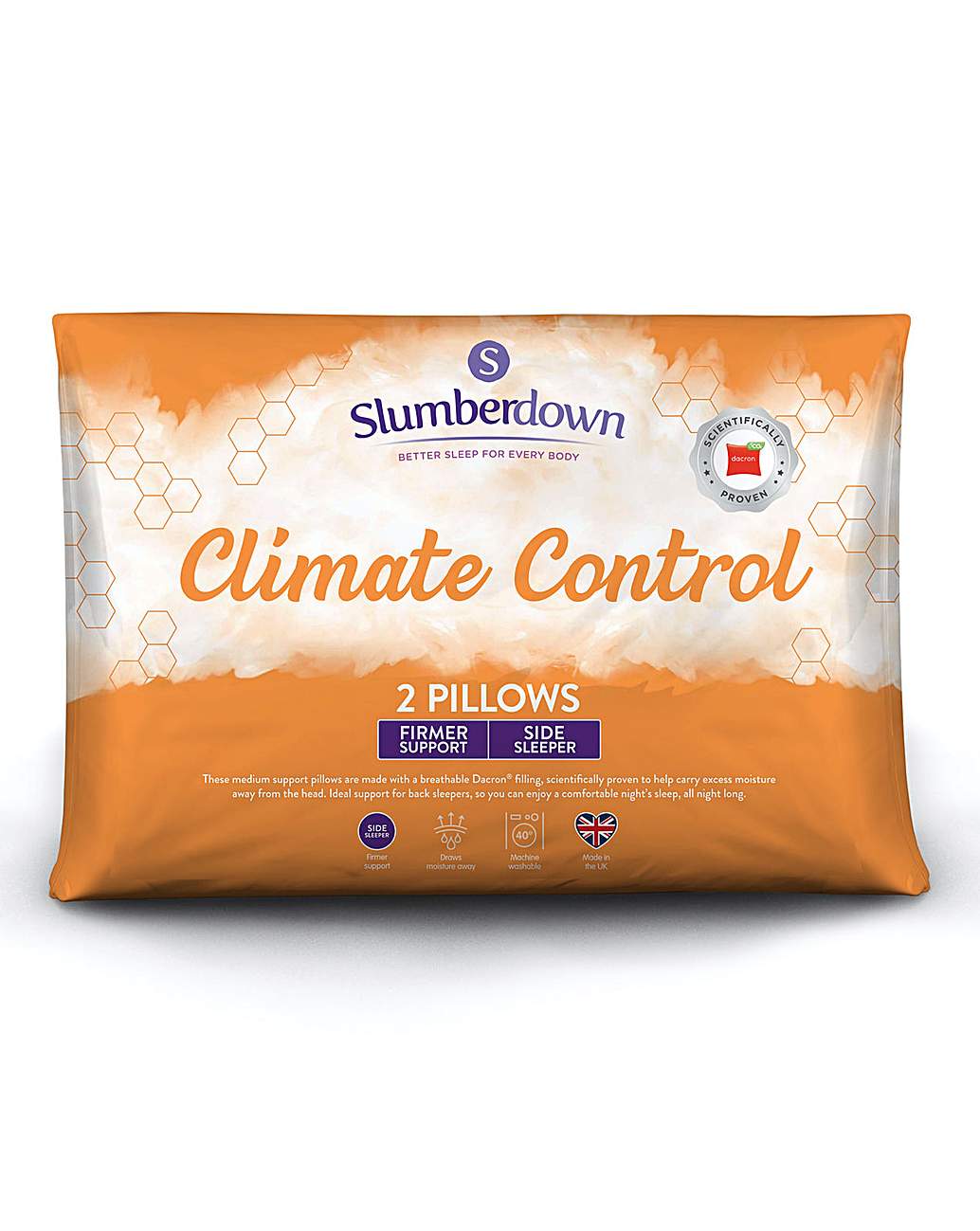 Climate on sale control pillows