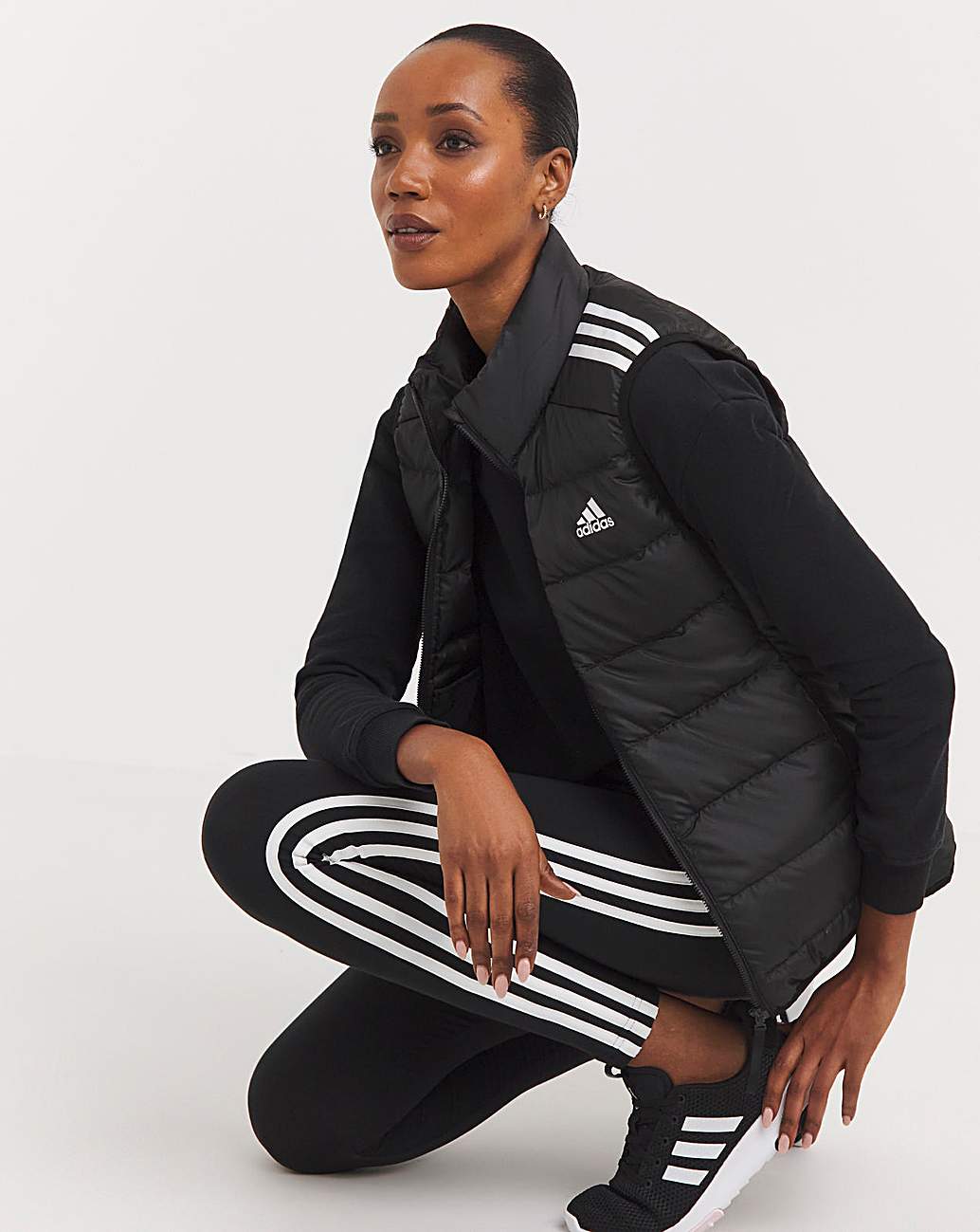 Essentials 3-Stripes Light Down Vest