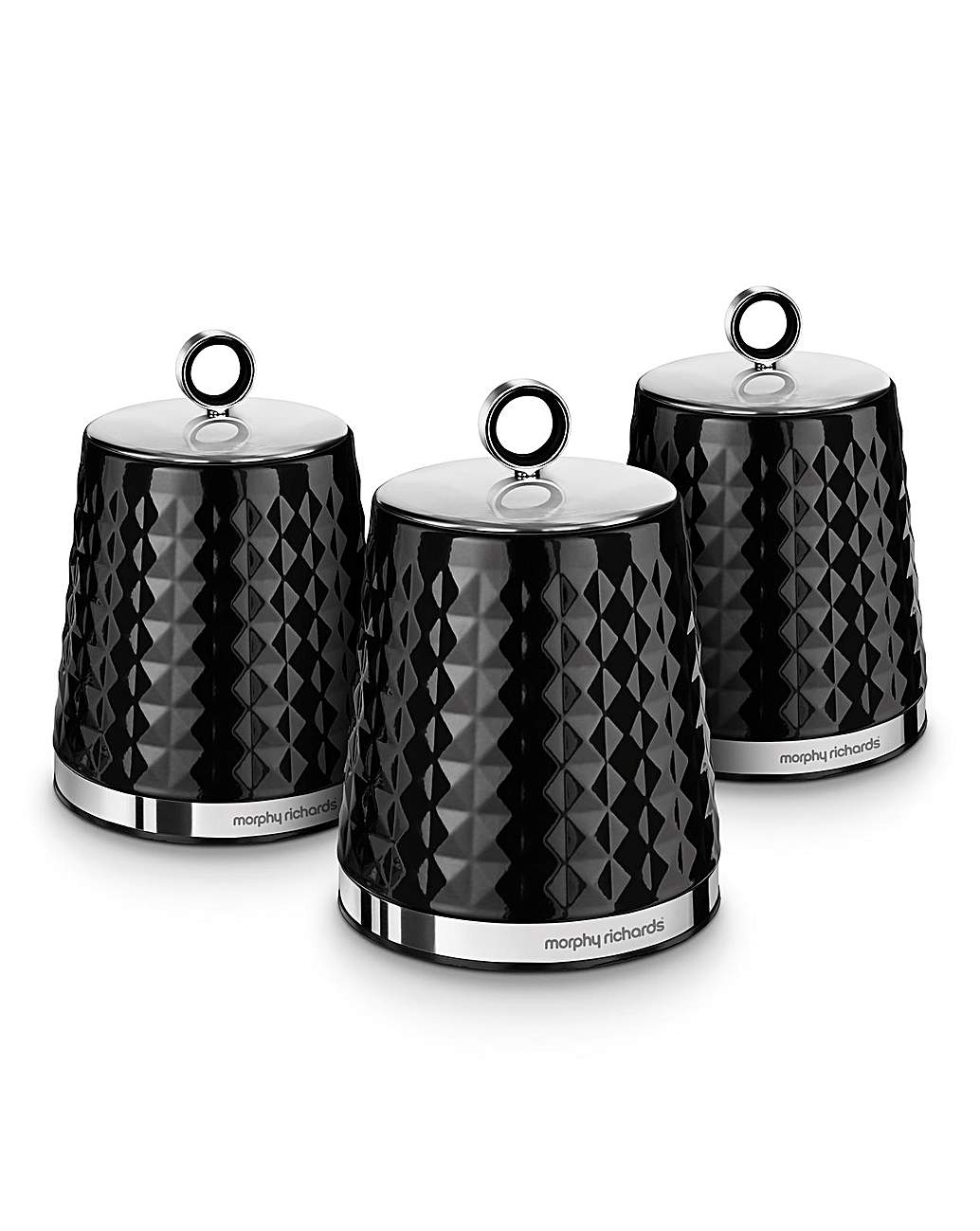 unusual tea coffee sugar jars grey