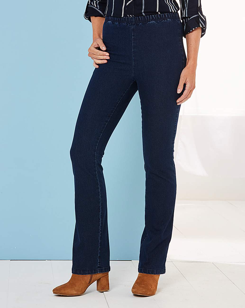 pull on bootcut jeggings