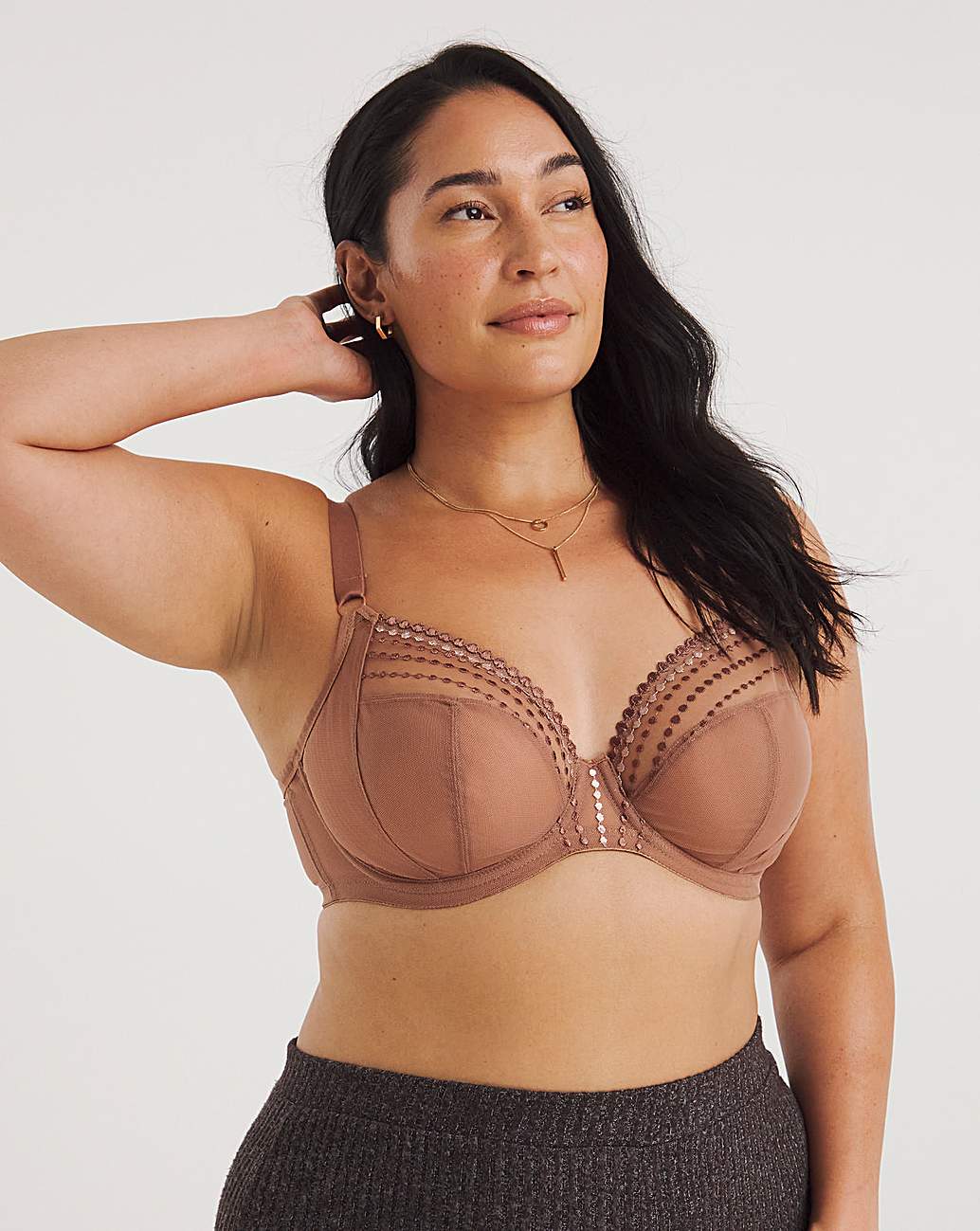 Elomi Matilda Plunge Wired Bra Pearl