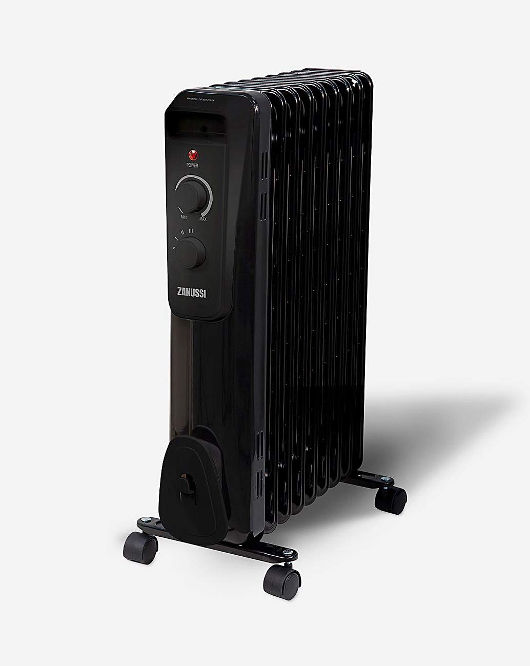 Zanussi 2kW Black Oil Filled Radiator | Home Essentials