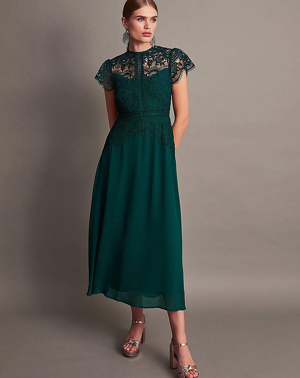 Ladies Dresses Monsoon Louisa Lace Dress Monsoon Monica Lace Midi Dress  Simply Be