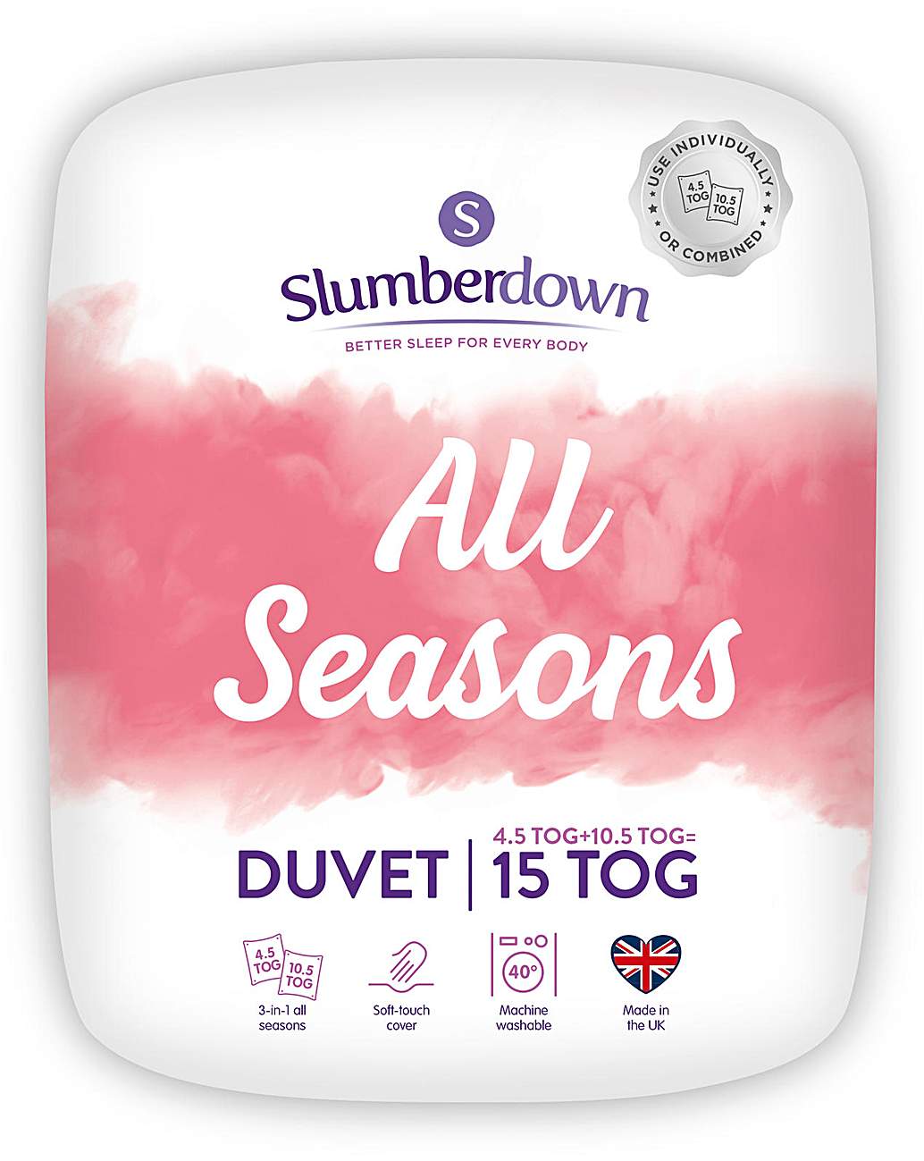 Slumberdown All Seasons Duvet Fashion World
