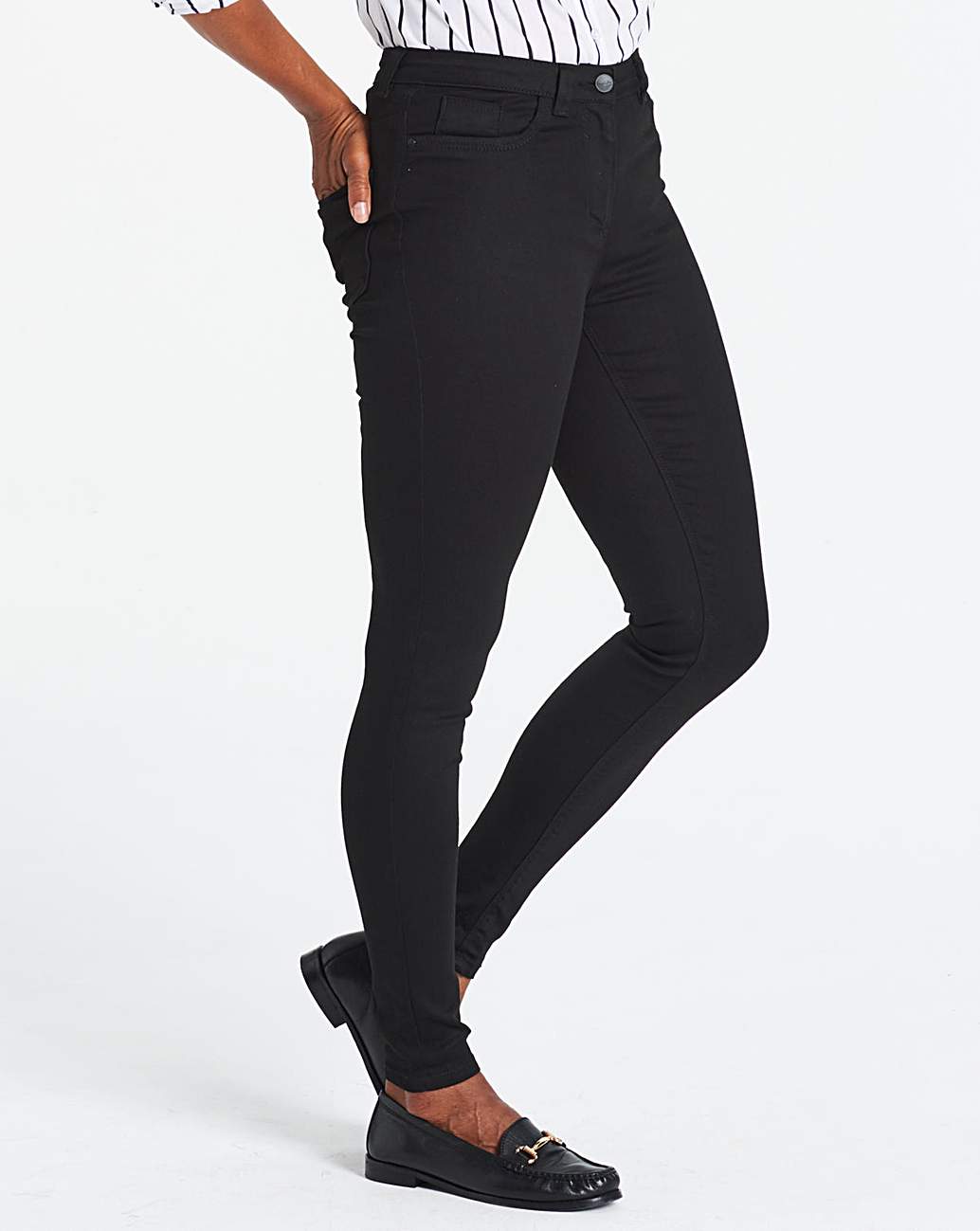 Sophia Fly Front Jegging Short Length 