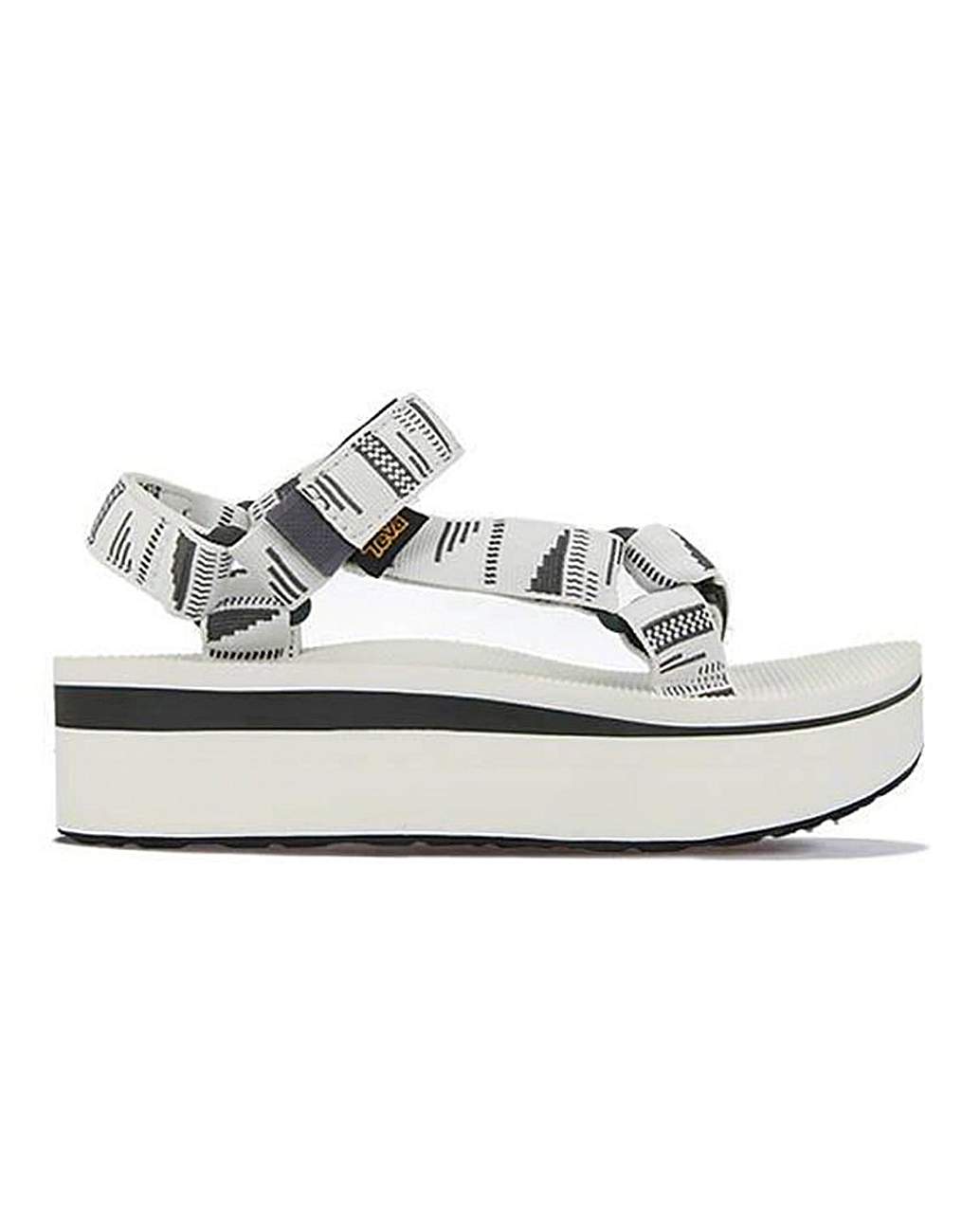 Teva bright white hot sale flatform universal sandals