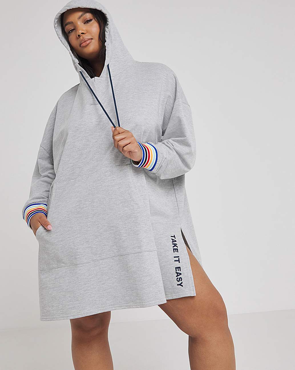 Long oversized hoodie clearance dress