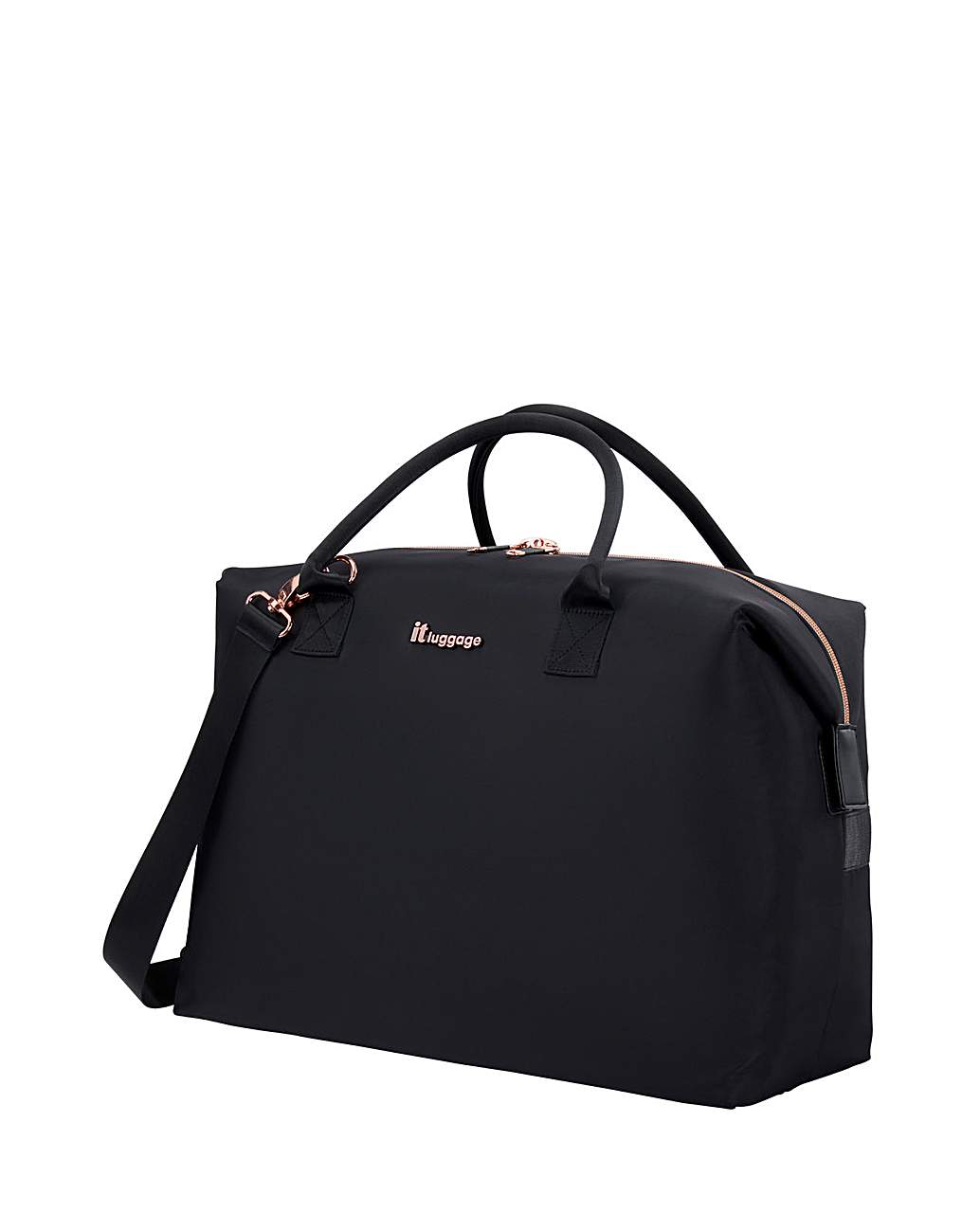 Charmer Black Travel Holdall