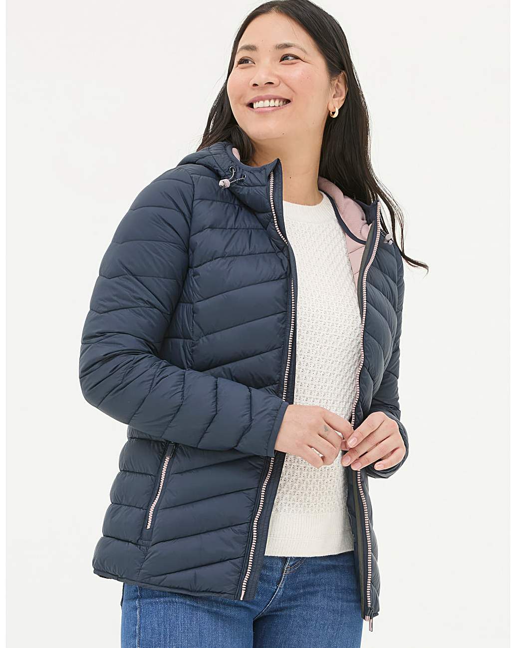 FatFace Ruby Lightweight Puffer Jacket Ambrose Wilson