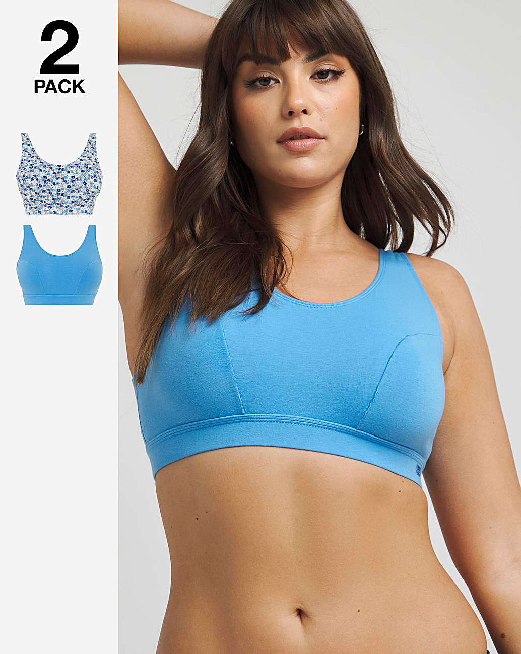 2 Pack Slimma Comfort Tops