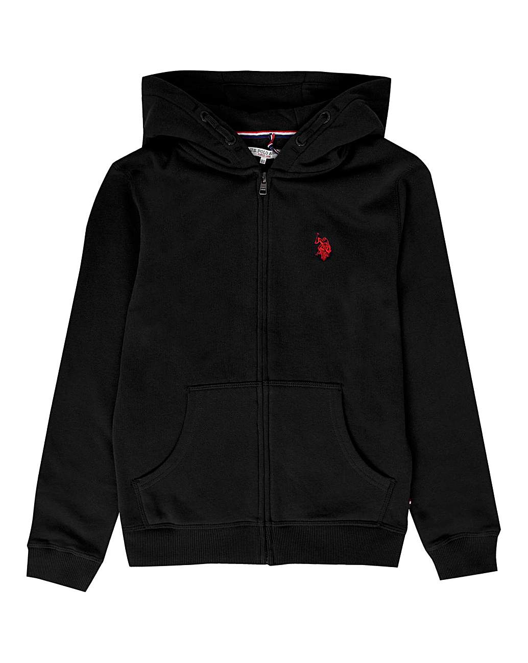 hoodie black polos