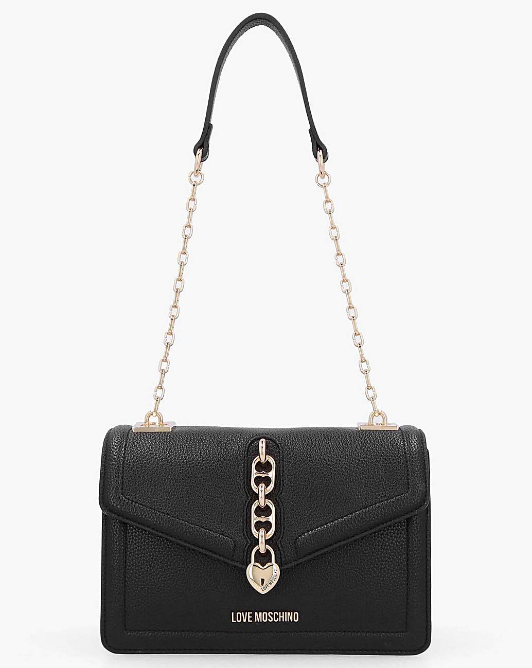Love Moschino Link Logo Shoulder Bag Simply Be