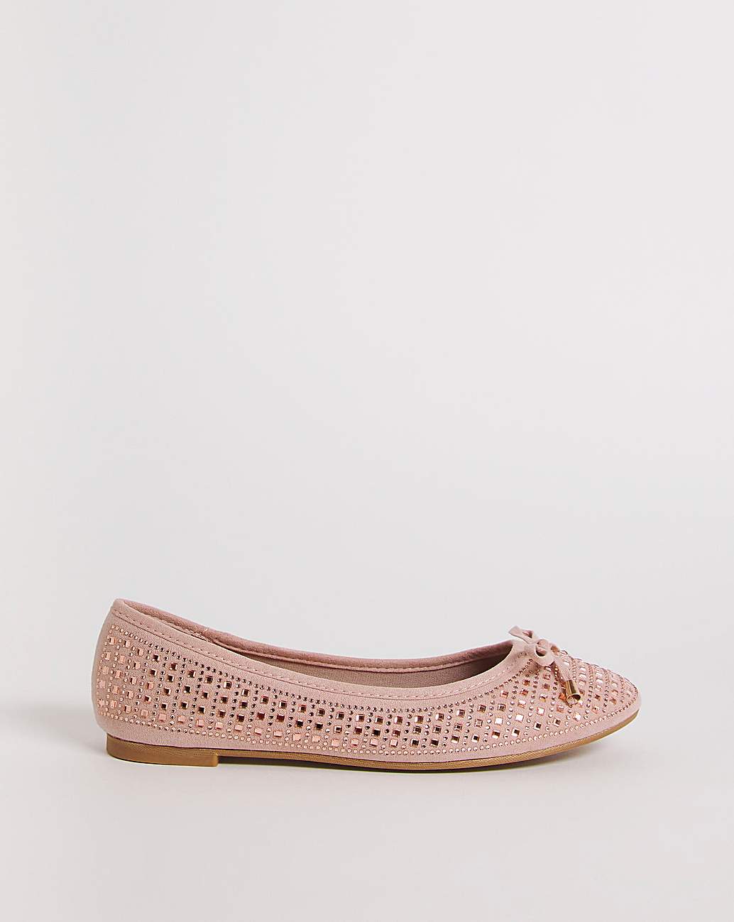 Rose gold ballet discount shoes