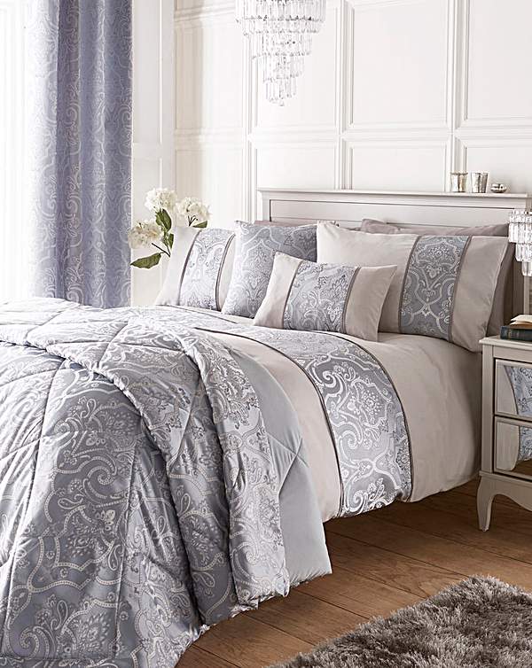 Stranford Jacquard Duvet Cover Set Ambrose Wilson